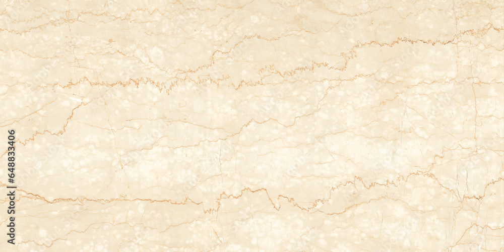 New Beige Coloured Natural Marble Stone Structure With White Grey Coloured Veins for tiles interior background