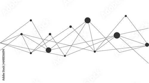 Communication connecting line pattern design. vector illustration.