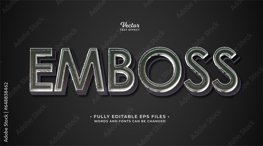 custom made wallpaper toronto digitalemboss text effect editable eps cc
