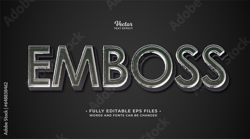 Wallpaper Mural emboss text effect editable eps cc Torontodigital.ca