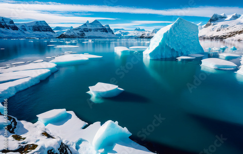 Icebergs in Glacier Lagoon © Anton Dios