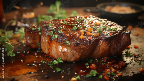 roasted lamb chops with rosemary, attractive, engaging, HD wallpaper, background Photo