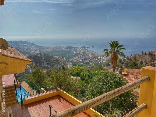 VISTAS DE ALMUÑECAR DESDE TERRAZA