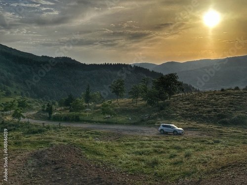 ATARDECER DESDE EL MIRADOR DE EZCARAY EN La Rioja