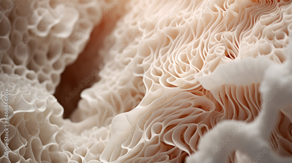 A close-up of the texture and pattern of a piece of coral A close-up of the texture and pattern of a piece of coral