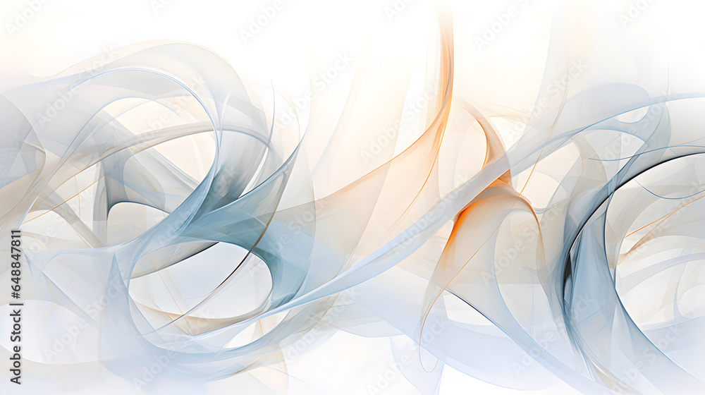 Obraz premium Abstract white background, rich in subtle nuances and imaginative details.