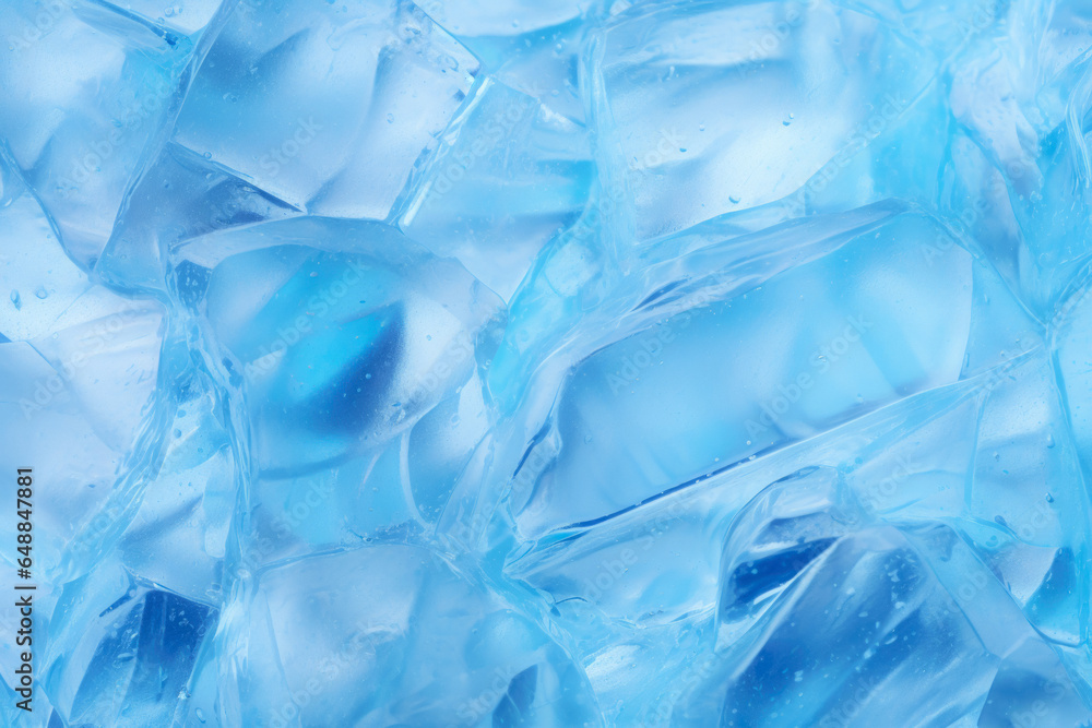Flat Ice Texture With Snowflakes And Microcracks For Background Created Using Artificial Intelligence Flat Ice Texture With Snowflakes And Microcracks For Background Created Using Artificial Intelligence