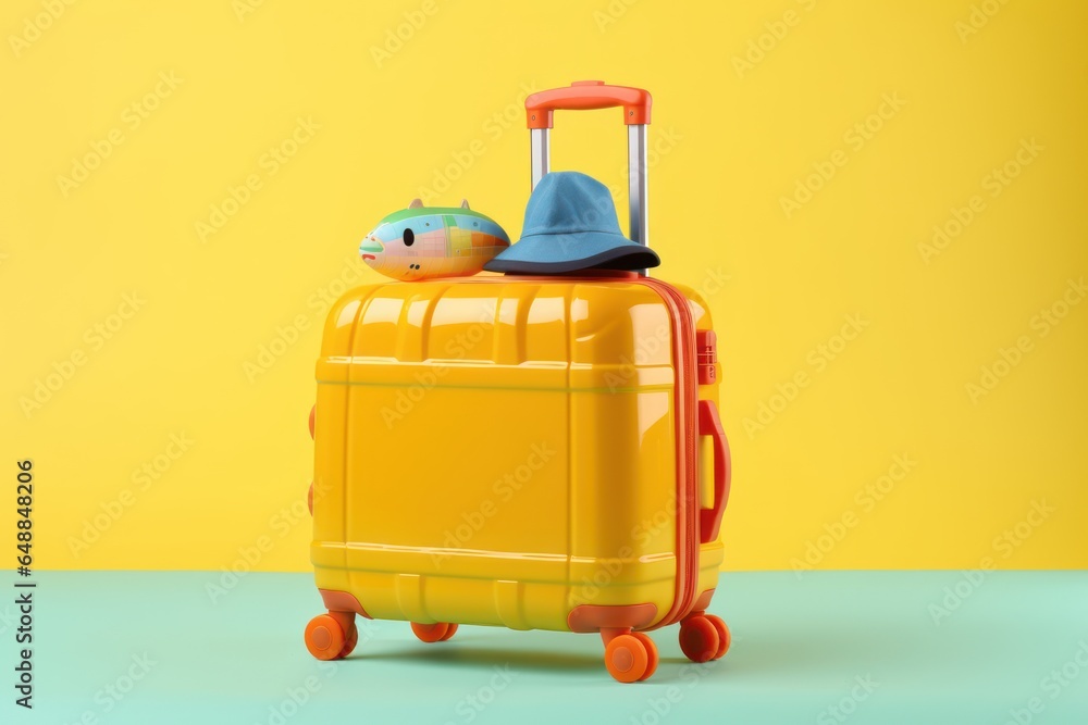 Suitcase with travel accessories for children Suitcase with travel accessories for children