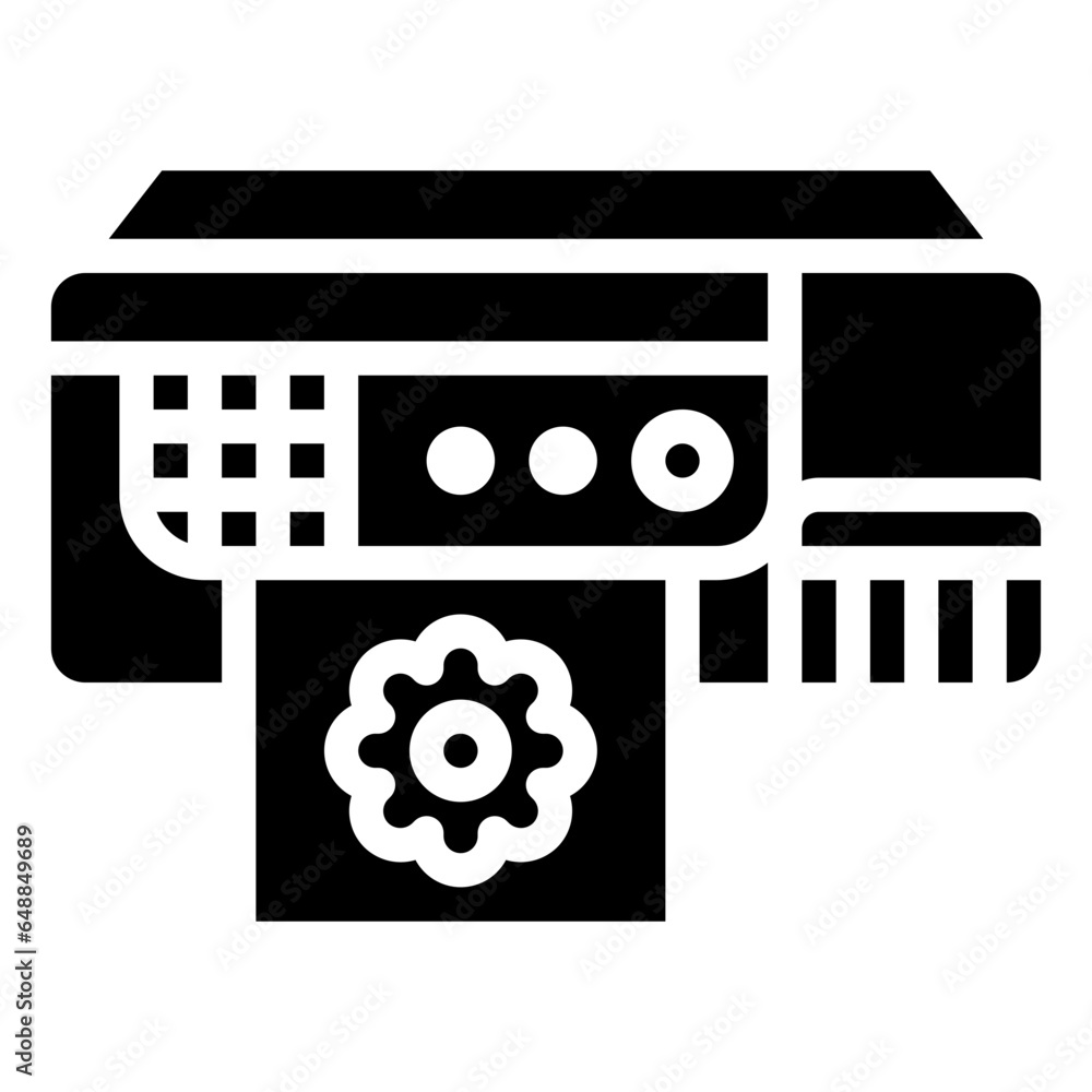 PHOTO PRINTER filled outline icon,linear,outline,graphic,illustration PHOTO PRINTER filled outline icon,linear,outline,graphic,illustration
