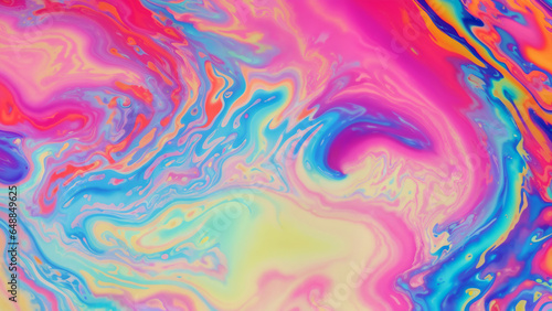 Psychedelic multicolored abstract background. 