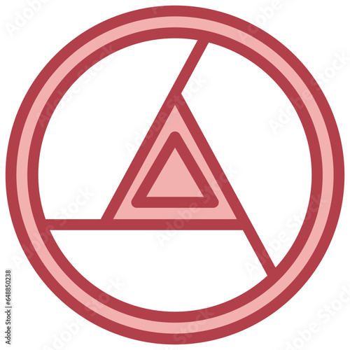 DIAPHRAGM filled outline icon,linear,outline,graphic,illustration