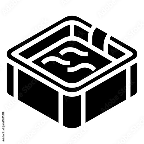 JACUZZI filled outline icon,linear,outline,graphic,illustration