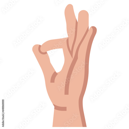 OK filled outline icon,linear,outline,graphic,illustration