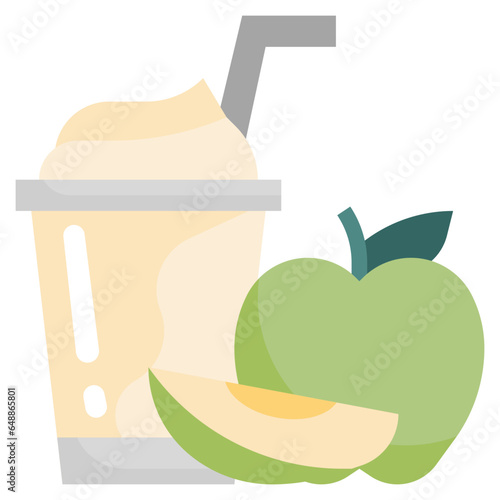 GREEN APPLE filled outline icon,linear,outline,graphic,illustration