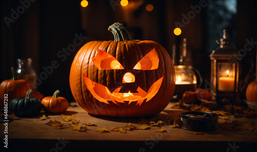halloween pumpkin © Artworld AI