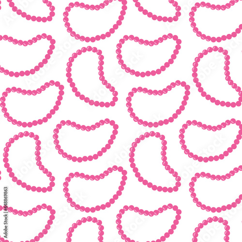 barbicore pink beads doll accessory doll icon