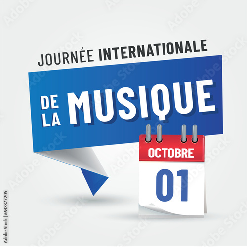 1er octobre - journée mondiale de la musique