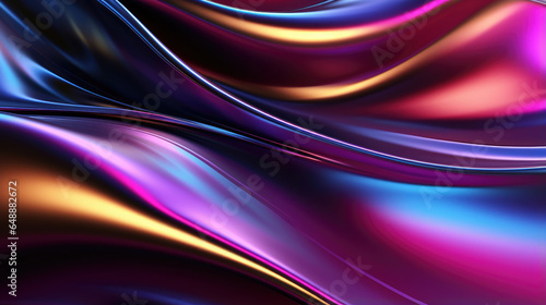 Vibrant Colorful Abstract Fluid Background