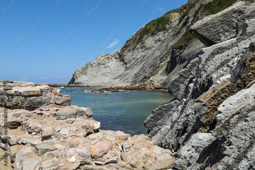 The Flysch formations on the Basque country