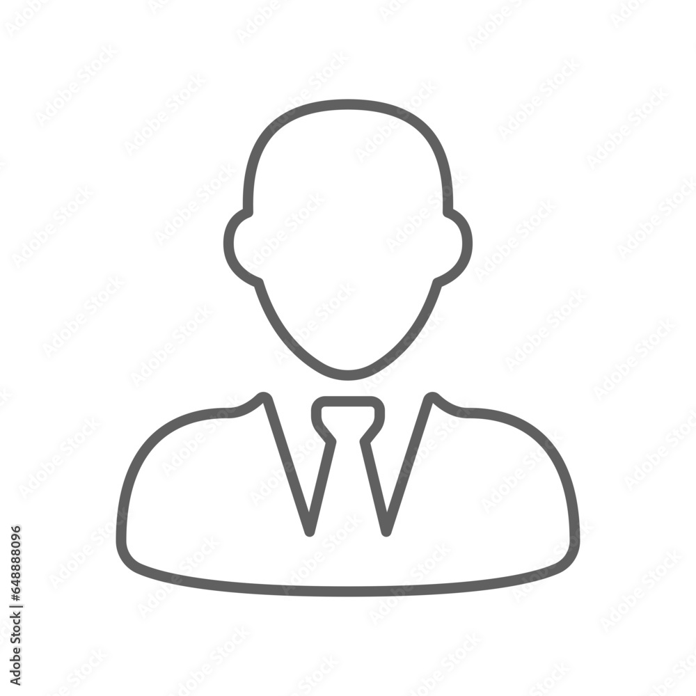admin business icon, businessman. business people. Male avatar profile pictures. Man in suit for your web site design, logo, app UI. outline style vector illustration design on white background EPS 10 admin business icon, businessman. business people. Male avatar profile pictures. Man in suit for your web site design, logo, app UI. outline style vector illustration design on white background EPS 10