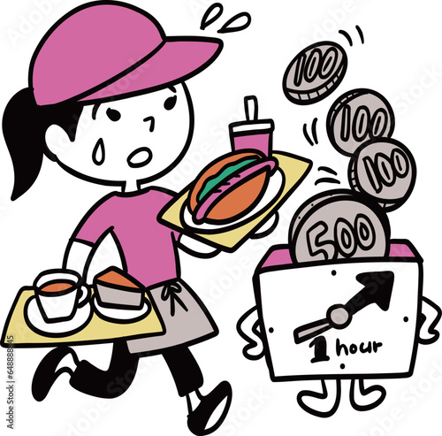 時給で働くということ