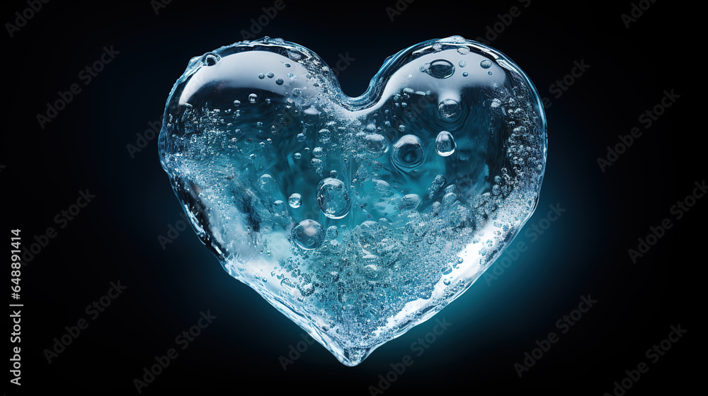 An unusual gift for Valentine's Day, Bright color. Generative Ai An unusual gift for Valentine's Day, Bright color. Generative Ai