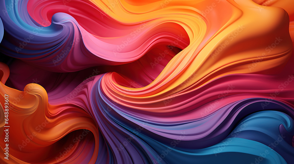 Futuristic poligonal background, textures with black, pink and orange. Generative Ai Futuristic poligonal background, textures with black, pink and orange. Generative Ai