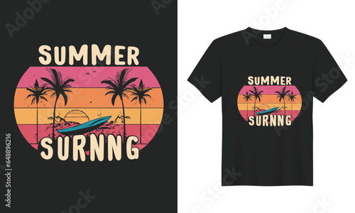 vintage inspired t shirt design Template