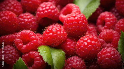 Close-up studio shot of ripe, luscious strawberries, showcasing their vibrant red color and juicy goodness.