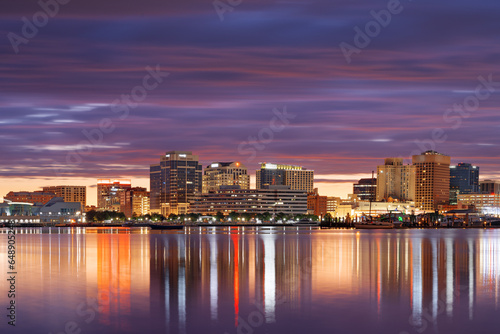 Norfolk, Virginia, USA Downtown on the Elizabeth River © SeanPavonePhoto