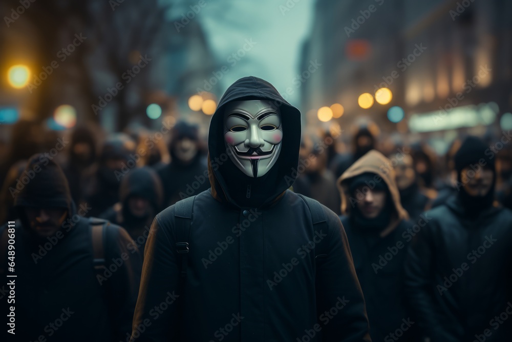 a diverse crowd of people united against injustice, Generative AI a diverse crowd of people united against injustice, Generative AI