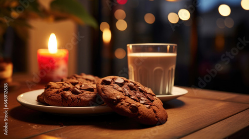 Coffee and cookies, a cozy moment of indulgence and relaxation.