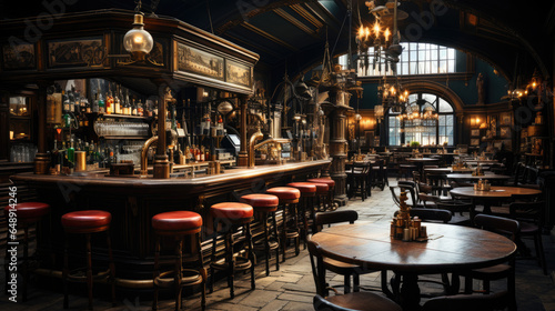 English traditional Pub in central London, United Kingdom