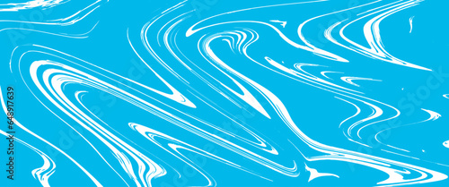 Blue marble acrylic seamless pattern with a transparent background.