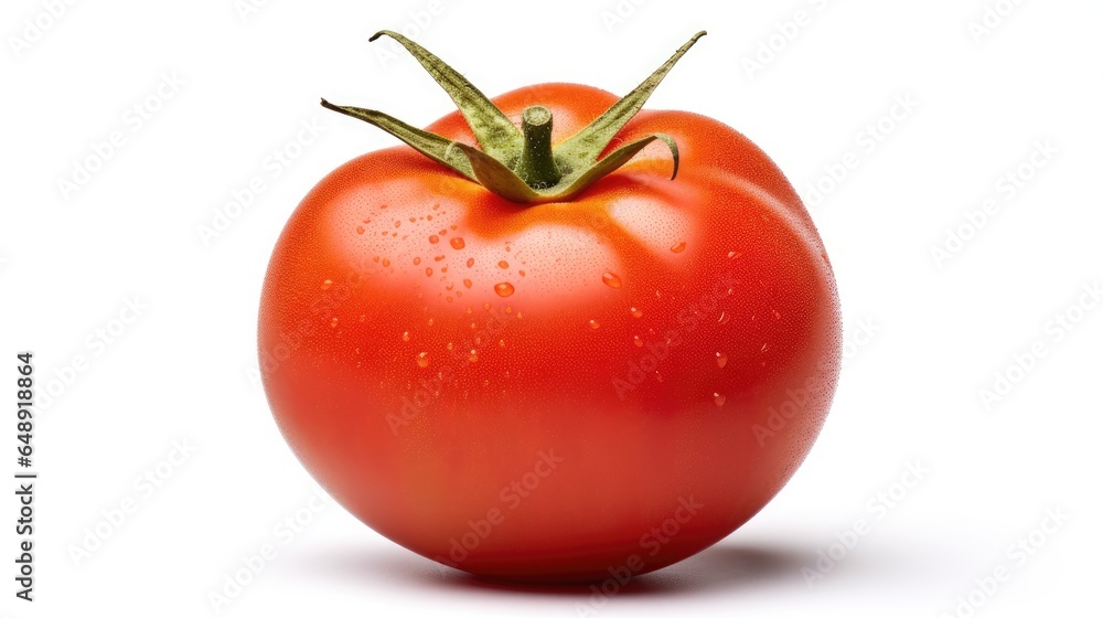 Tomato Solanumn lycopersicum on White background, HD Tomato Solanumn lycopersicum on White background, HD