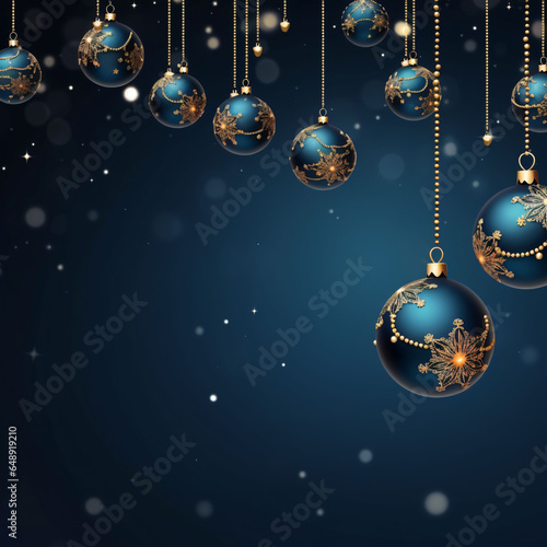 A beautiful Christmas balls banner background is typically characterized by colorful and ornate Christmas ball ornaments.