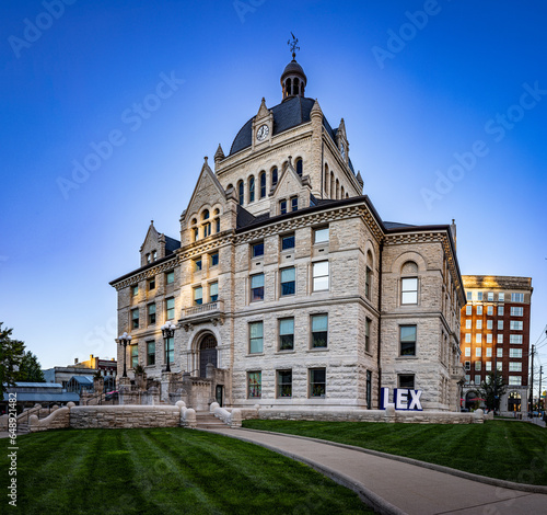 History museum complex in Downton Lexington, Kentucky