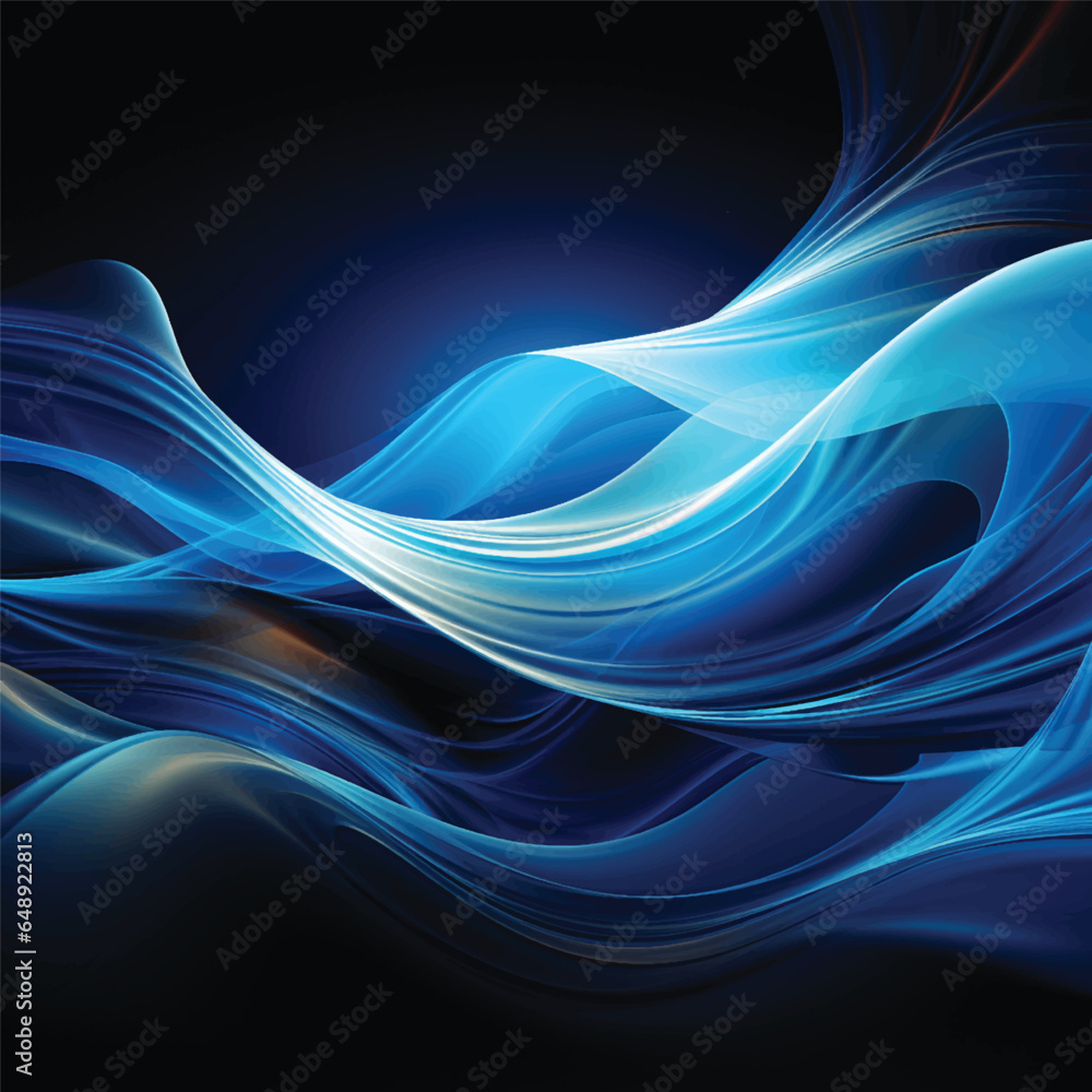 Obraz premium blue backround vector type icon