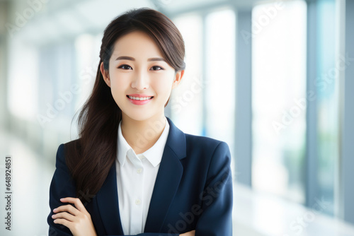 Beautiful Young Asian Woman Politician . Сoncept Asias Changing Political Landscape, Female Empowerment In Politics, Representation Of Minorities In Government, Successful Youth In Politics
