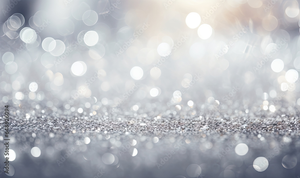 Glittering silver background. Glittering silver background.