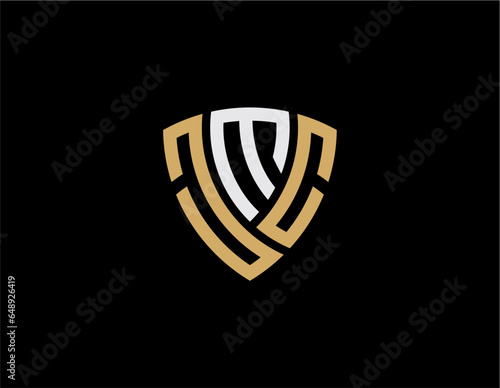 JMC creative letter logo design vector icon illustration