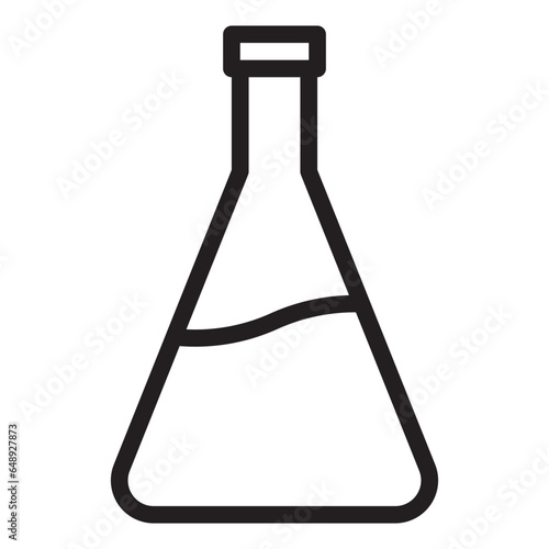 Erlenmeyer tube icon