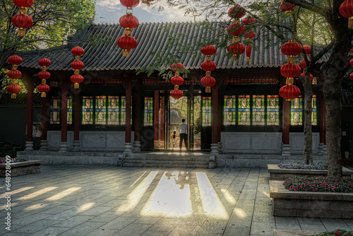 Shunfengshan Park, located at the foot of Taiping Mountain in Shunde District, Foshan City, Guangdong, China. photo