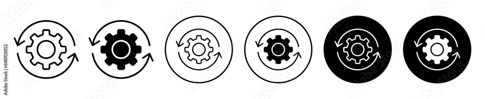 consistency icon. Engineering process repeat and recovery in synchronization symbol. Rotation cycle revert back vector. Consistent technical dynamic mechanism sign. consistency icon. Engineering process repeat and recovery in synchronization symbol. Rotation cycle revert back vector. Consistent technical dynamic mechanism sign.