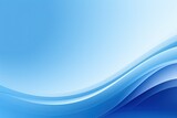 Simple elegant blue background for design, waves, empty space, surface