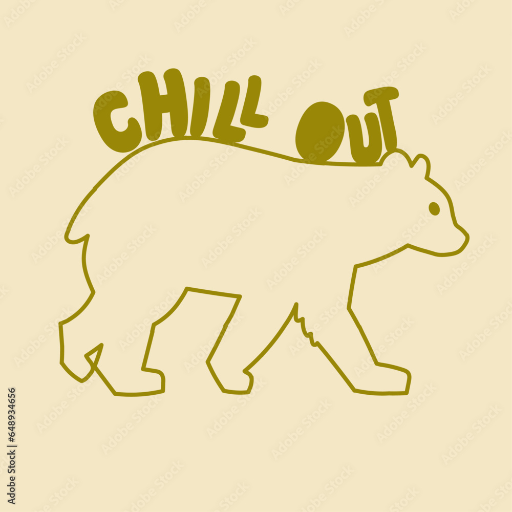 this is a cute and beautiful Polar Bear line art images, Polar Bear ...