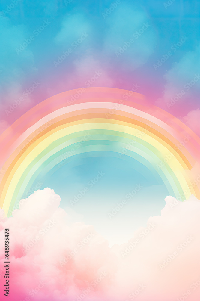 Colorful abstract watercolor with rainbow background  wallpaper