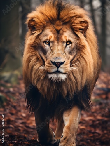 portrait of a lion © toomi123
