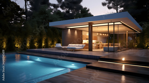 Capturing Modern Beauty: The Swimming Pool in Outdoor Design © Sara