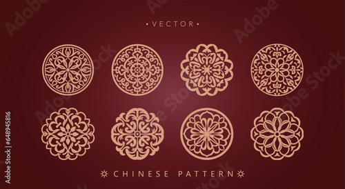 Chinese traditional decorative pattern	